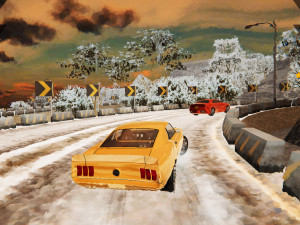 Игра Дрифт Выгорание: Вершина Холма (Burnout Drift: Hilltop) — играть онлайн бесплатно (изображение №2)