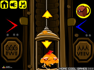 Игра Счастливая Обезьянка 344:  Потерянная Корона (Monkey GO Happy Stage 344: Lost Crown) — играть онлайн бесплатно (изображение №6)