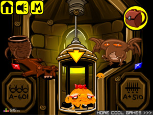 Игра Счастливая Обезьянка 344:  Потерянная Корона (Monkey GO Happy Stage 344: Lost Crown) — играть онлайн бесплатно (изображение №7)