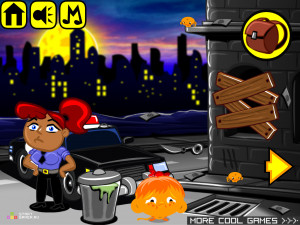 Игра Счастливая Обезьянка 347 (Monkey GO Happy Stage 347) — играть онлайн бесплатно (изображение №2)