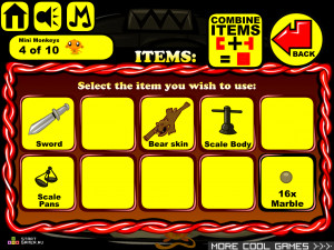 Игра Счастливая Обезьянка 349 (Monkey GO Happy Stage 349) — играть онлайн бесплатно (изображение №4)