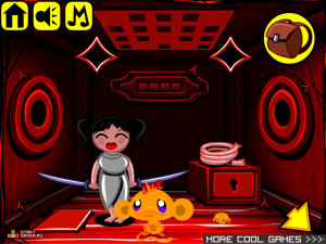 Игра Счастливая Обезьянка 350: Золото Ниндзя (Monkey GO Happy Stage 350: Ninja's Gold) — играть онлайн бесплатно (изображение №4)