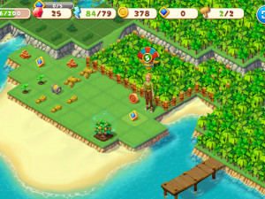 Игра Тропическое Слияние: Соединяй и Совмещай (Tropical Merge) — играть онлайн бесплатно (изображение №2)