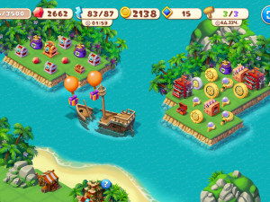 Игра Тропическое Слияние: Соединяй и Совмещай (Tropical Merge) — играть онлайн бесплатно (изображение №5)