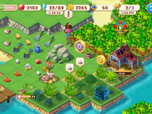 Игра Тропическое Слияние: Соединяй и Совмещай (Tropical Merge) — играть онлайн бесплатно (изображение №7)