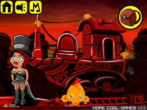 Игра Счастливая Обезьянка 353 (Monkey GO Happy Stage 353) — играть онлайн бесплатно (изображение №2)