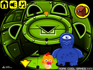 Игра Счастливая Обезьянка 354 (Monkey GO Happy Stage 354) — играть онлайн бесплатно (изображение №4)