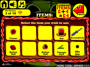 Игра Счастливая Обезьянка 354 (Monkey GO Happy Stage 354) — играть онлайн бесплатно (изображение №5)