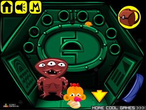Игра Счастливая Обезьянка 354 (Monkey GO Happy Stage 354) — играть онлайн бесплатно (изображение №6)