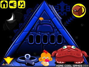 Игра Счастливая Обезьянка 354 (Monkey GO Happy Stage 354) — играть онлайн бесплатно (изображение №7)