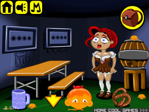 Игра Счастливая Обезьянка 357 (Monkey GO Happy Stage 357) — играть онлайн бесплатно (изображение №3)