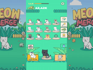 Игра Мяу Слияние (Meow Merge) — играть онлайн бесплатно (изображение №3)