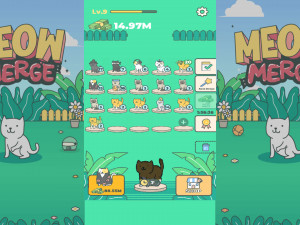 Игра Мяу Слияние (Meow Merge) — играть онлайн бесплатно (изображение №4)