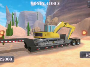 Игра Симулятор 18-колесного Грузовика (18 Wheeler Cargo Simulator) — играть онлайн бесплатно (изображение №4)