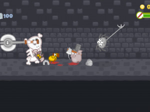 Игра Бекон Может Умереть (Bacon May Die) — играть онлайн бесплатно (изображение №7)