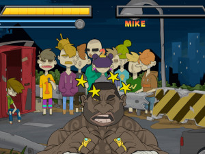 Игра Уличные Бои: Король Банды (Streetfight King of the Gang) — играть онлайн бесплатно (изображение №3)