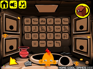 Игра Счастливая Обезьянка 361: Египетские Пирамиды (Monkey GO Happy Stage 361: Egyptian Pyramids Theme) — играть онлайн бесплатно (изображение №4)