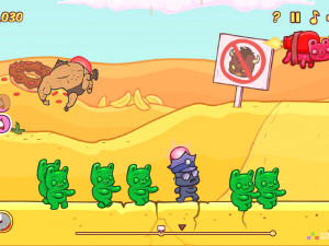 Игра Месть Буррито-Бизона (Burrito Bison Revenge) — играть онлайн бесплатно (изображение №4)