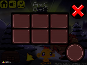 Игра Счастливая Обезьянка 362: Снежная Башня (Monkey GO Happy Stage 362: Snow Tower) — играть онлайн бесплатно (изображение №3)