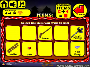 Игра Счастливая Обезьянка 362: Снежная Башня (Monkey GO Happy Stage 362: Snow Tower) — играть онлайн бесплатно (изображение №7)