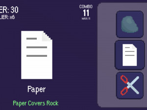 Игра Камень, Ножницы, Бумага — Кликер (Rock Paper Clicker) — играть онлайн бесплатно (изображение №2)