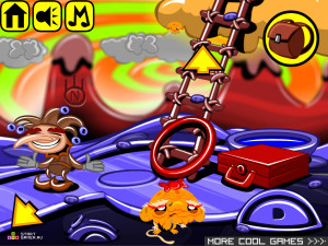 Игра Счастливая Обезьянка 364: Солнечная Сторона (Monkey GO Happy Stage 364: Sunny Side) — играть онлайн бесплатно (изображение №5)