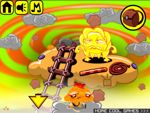 Игра Счастливая Обезьянка 364: Солнечная Сторона (Monkey GO Happy Stage 364: Sunny Side) — играть онлайн бесплатно (изображение №6)