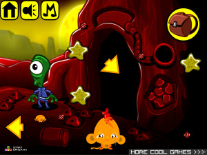 Игра Счастливая Обезьянка 366: Освобождение Мозга (Monkey GO Happy Stage 366: Brain Release) — играть онлайн бесплатно (изображение №4)