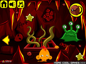 Игра Счастливая Обезьянка 366: Освобождение Мозга (Monkey GO Happy Stage 366: Brain Release) — играть онлайн бесплатно (изображение №6)