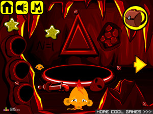 Игра Счастливая Обезьянка 366: Освобождение Мозга (Monkey GO Happy Stage 366: Brain Release) — играть онлайн бесплатно (изображение №7)