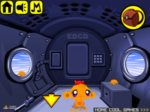 Игра Счастливая Обезьянка 367: Прыжок с Парашютом (Monkey GO Happy Stage 367: Skydive Theme) — играть онлайн бесплатно (изображение №3)