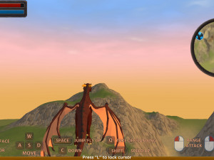 Игра Симулятор Дракона 3D (Dragon Simulator 3D) — играть онлайн бесплатно (изображение №4)