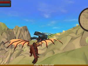 Игра Симулятор Дракона 3D (Dragon Simulator 3D) — играть онлайн бесплатно (изображение №2)
