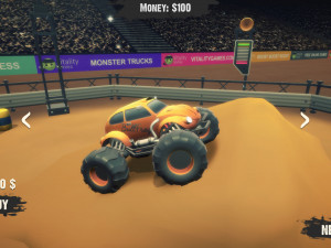 Игра Арена Гонок на Монстр-Tраках (Monster Truck Racing Arena) — играть онлайн бесплатно (изображение №2)