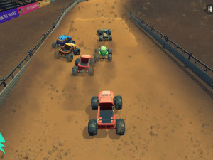 Игра Арена Гонок на Монстр-Tраках (Monster Truck Racing Arena) — играть онлайн бесплатно (изображение №4)