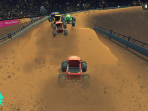 Игра Арена Гонок на Монстр-Tраках (Monster Truck Racing Arena) — играть онлайн бесплатно (изображение №5)