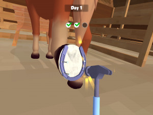 Игра Подкуй Лошадь (Horse Shoeing) — играть онлайн бесплатно (изображение №2)