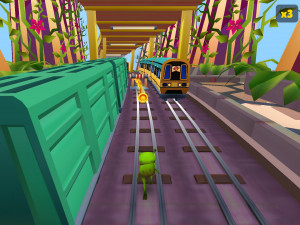 Игра Сабвей Серф: Сингапур (Subway Surfers: World Tour Singapore) — играть онлайн бесплатно (изображение №3)