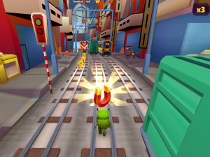 Игра Сабвей Серф: Сингапур (Subway Surfers: World Tour Singapore) — играть онлайн бесплатно (изображение №4)