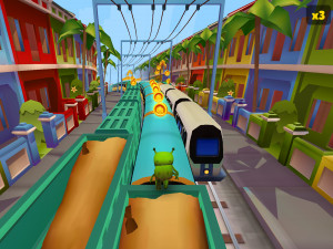 Игра Сабвей Серф: Сингапур (Subway Surfers: World Tour Singapore) — играть онлайн бесплатно (изображение №5)