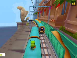 Игра Сабвей Серф: Сингапур (Subway Surfers: World Tour Singapore) — играть онлайн бесплатно (изображение №6)