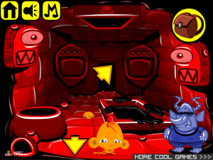 Игра Счастливая Обезьянка 372: Камни Силы — Глава 2 (Monkey GO Happy Stage 372: Stones of Power — Chapter 2) — играть онлайн бесплатно (изображение №3)