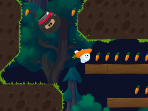 Игра Кролик Самурай 2 (Rabbit Samurai 2) — играть онлайн бесплатно (изображение №3)