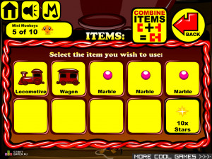 Игра Счастливая Обезьянка 373: Рождественский Календарь (Monkey GO Happy Stage 373: Advent Calendar theme) — играть онлайн бесплатно (изображение №4)