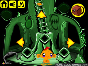 Игра Счастливая Обезьянка 374: Камни Силы — Глава 3 (Monkey GO Happy Stage 374: Stones of Power — Chapter 3) — играть онлайн бесплатно (изображение №4)