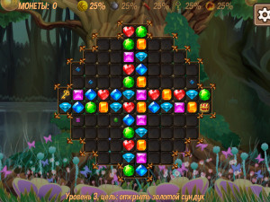 Игра Самоцветы: Три в Ряд (Gems Match 3) — играть онлайн бесплатно (изображение №3)