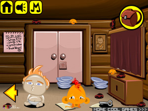 Игра Счастливая Обезьянка 375 (Monkey GO Happy Stage 375) — играть онлайн бесплатно (изображение №3)