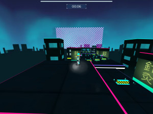 Игра Киберпанк Ниндзя Бегун (Cyberpunk Ninja Runner) — играть онлайн бесплатно (изображение №2)