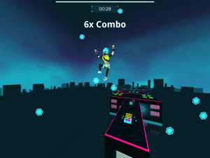 Игра Киберпанк Ниндзя Бегун (Cyberpunk Ninja Runner) — играть онлайн бесплатно (изображение №4)