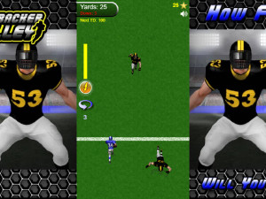 Игра Аллея Полузащитников (Linebacker Alley) — играть онлайн бесплатно (изображение №2)